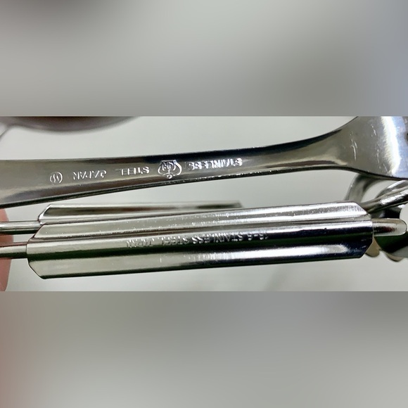 Mid Century Vintage Stainless Steel Escargot Appetizer Set for 4 - Picture 10 of 16